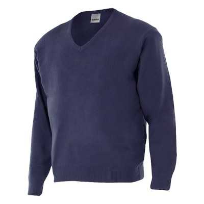 Jersey de Punto Fino y Cuello Pico 104