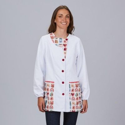 Bata Sanitaria Mujer Animals