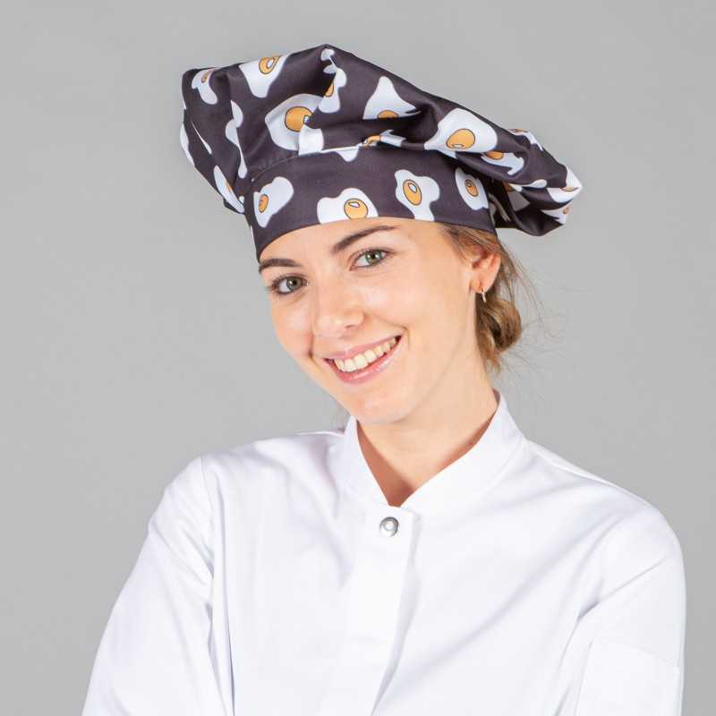 Gorro Gran Chef Estampado Sarga Poliéster