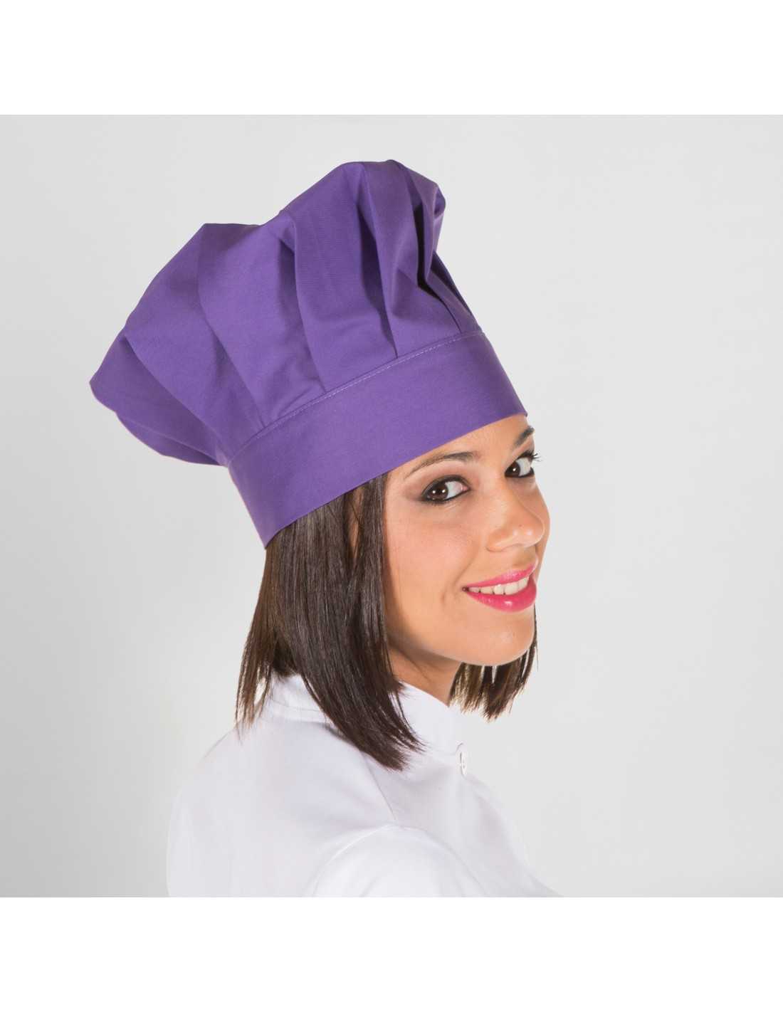 Gorro Cocina Unisex Gran Chef Colores Velcro Liso Garys 4481V - Almida